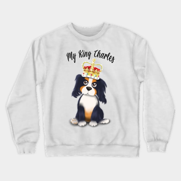 My King Charles Crewneck Sweatshirt by Manxcraft